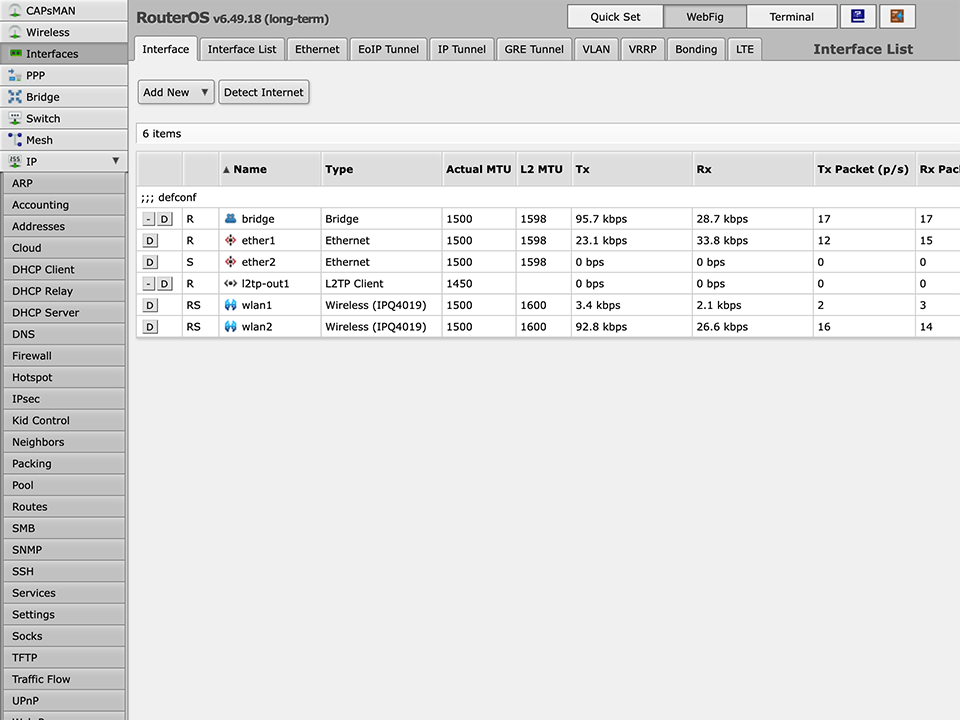 在RouterOS上设置L2TP VPN，第8步