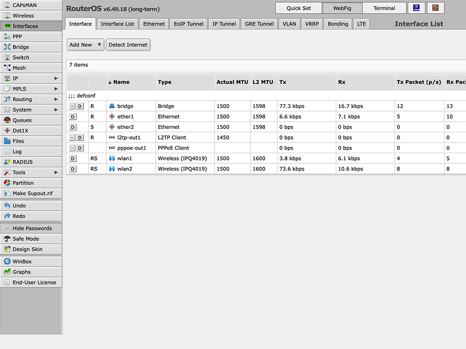 在RouterOS上设置L2TP VPN，第11步