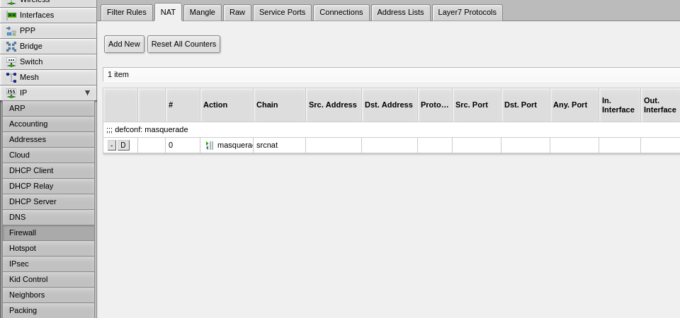 Setting up L2TP VPN on RouterOS, step 9