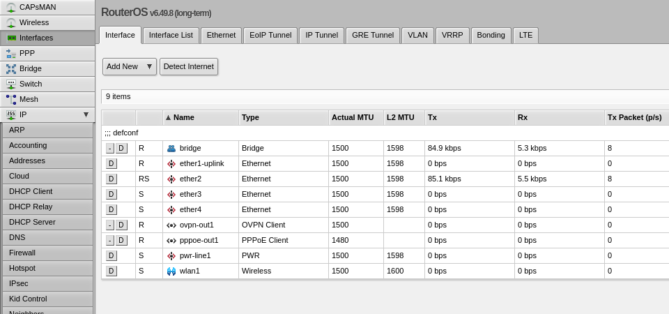 Setting up L2TP VPN on RouterOS, step 11