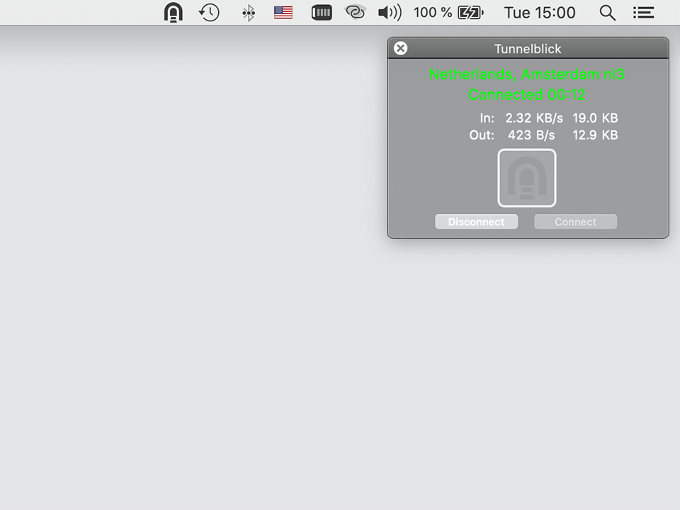 Setting up OpenVPN on Mac OS X, step 9