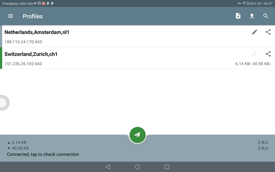 Setting up Shadowsocks on Android, step 7