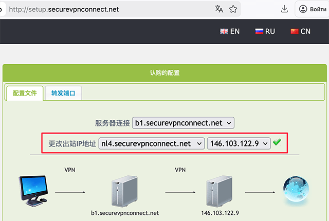在RouterOS上设置L2TP VPN，第16步