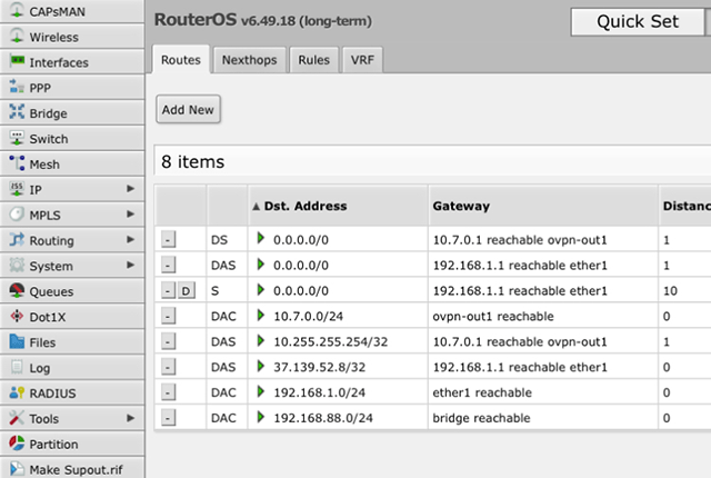 在RouterOS上设置OpenVPN，第15步