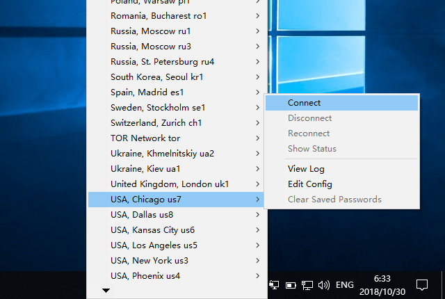 Setting up OpenVPN on Windows 10, step 16