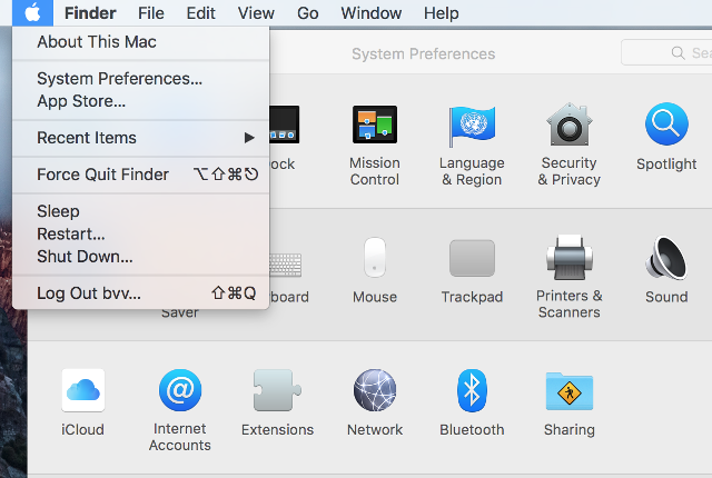Setting up IKEv2 VPN on Mac OS X, step 1