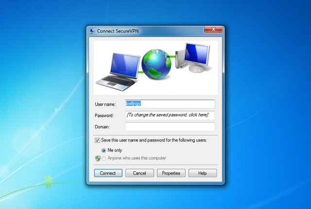 Setting up L2TP VPN on Windows 7, step 13