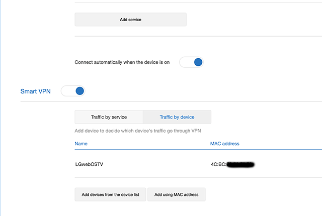 Setting up PPTP VPN on Xiaomi Mi Router 4A, step 6